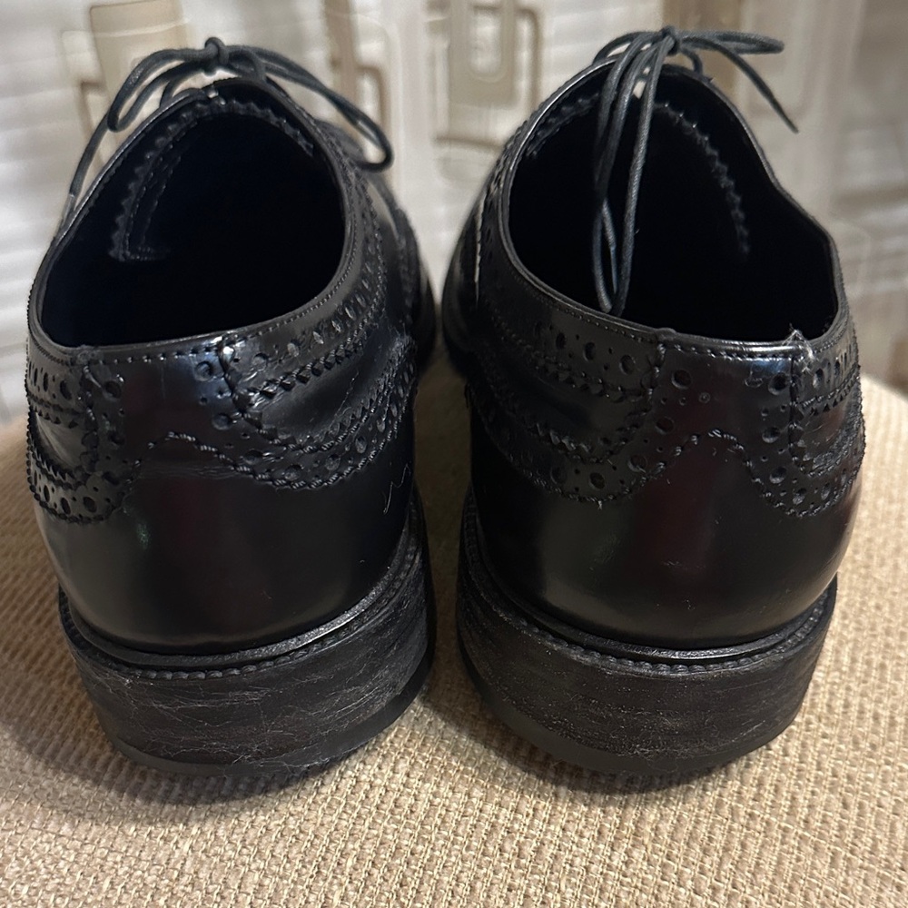Louis Vuitton Black Brogue Oxfords - Picture 5 of 7